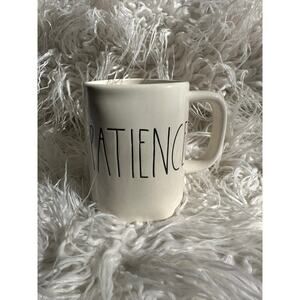 Rae Dunn 'PATIENCE' mug